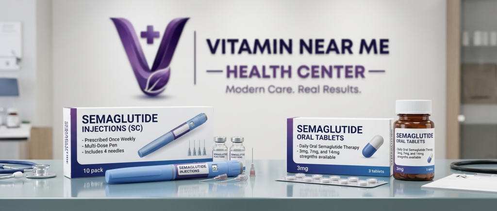 Semaglutide injection pens, tablets, and vials for medical weight management