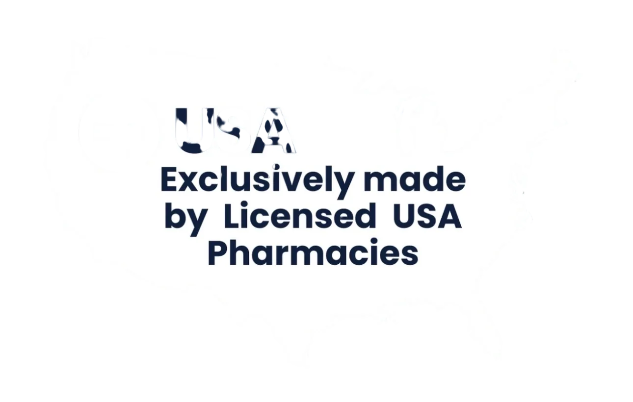 Made by licensed USA pharmacies verification badge